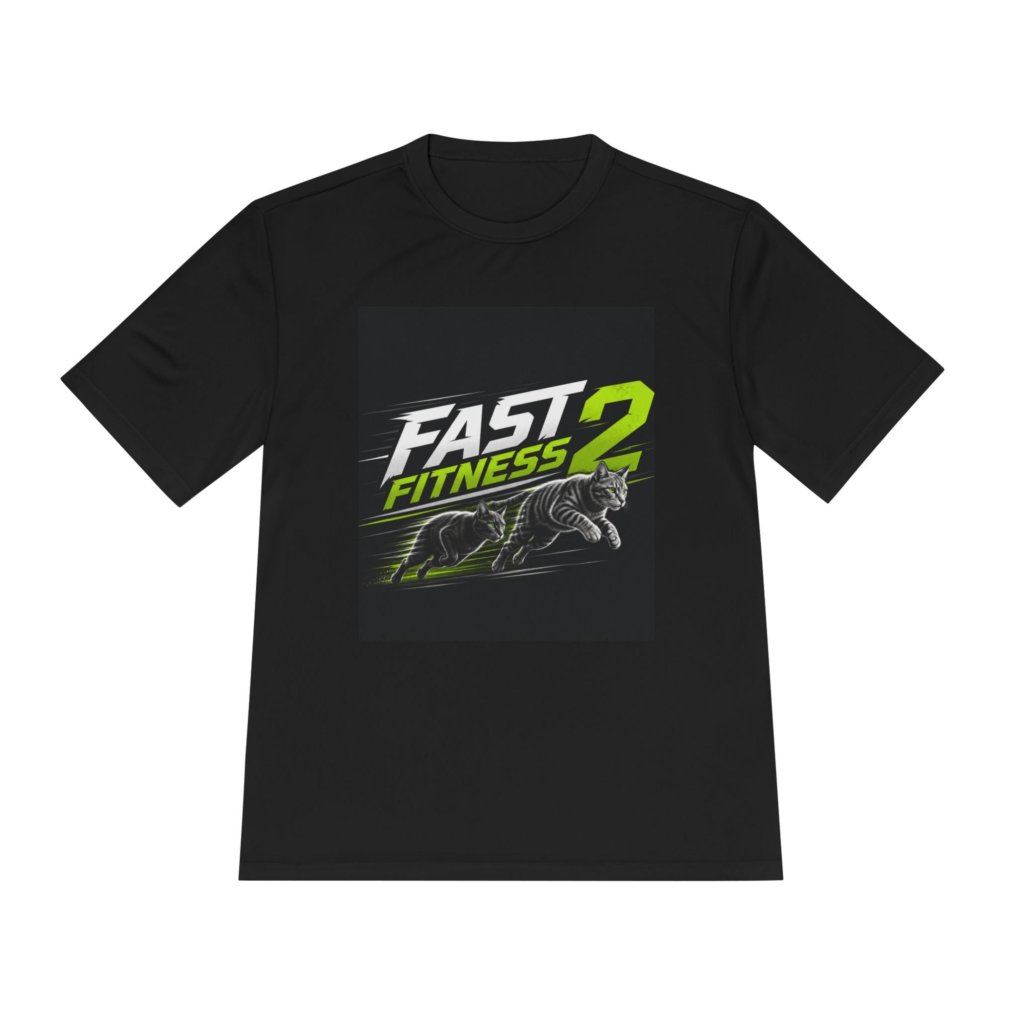 Fast2 Fitness  - Unisex Performance Tee – Moisture‑Wicking Gym Shirt